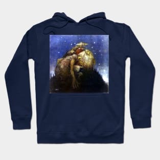 Trolls Singing in the Starlight - John Bauer Hoodie